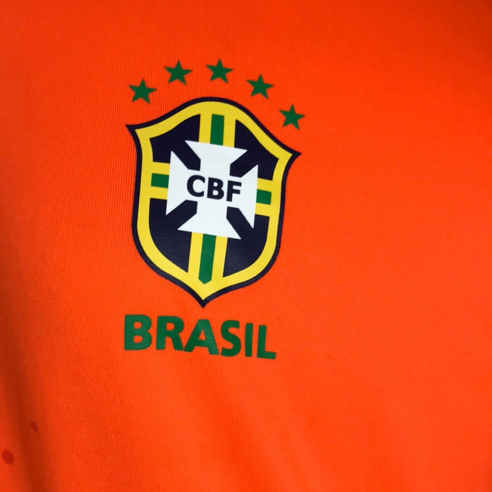 Brasíl T-shirt Color Orange